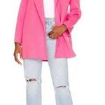 Theory ππ Clairene Luxe Blazer Coat Wool Cashmere Blend Pink Orchid Large L NWT Photo 1