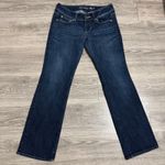 American Eagle  Outfitters Women Stretch Slim Boot Jeans Dark Wash Sz 6 Low Rise Photo 0