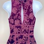 Free People  Plumberry Burnout Babe Bodycon Dress Size XS Photo 5