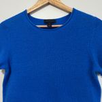 Saks 5th Avenue Saks Fifth Avenue 100% Cashmere Top Size Small Royal Blue Photo 2