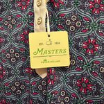 Peter Millar Peter milar masters Button V Neck Pullover Women's Redbud Photo 3