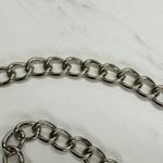 Womens Rhinestone Butterfly Chain Belt Silver Tone Chunky XS/Small ✨ Photo 7