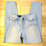 J.Crew  || Blue/ white striped toothpick jeans (30 tall) Photo 0