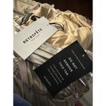 Retrofête RETROFETE Josie Metallic Maxi Strapless Gown Champagne Medium Photo 5