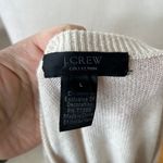 J.Crew  Collection Cream Cashmere Ruffle Front Cardigan Photo 4