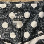 Nike Leggings Womens Medium Dri Fit Polka Dot Gray Stash Pocket High Rise Active Photo 1
