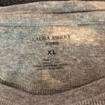 Laura Ashley Waffle Gray Sweater Photo 2