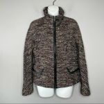 LAFAYETTE 148 Blazer Jacket Womens Size 6 Tweed Wool Colorful Quiet Luxury Chic Black Photo 1