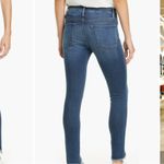 frame denim Le High Skinny Triangle Hem Sulham Wash Jeans Size 29 Photo 2