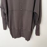 Wilfred [] Aritzia Size Medium M Gray Diderot Open Front Cocoon Cardigan Sweater Photo 4