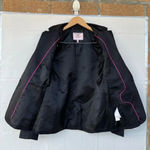 Juicy Couture Juice Couture Notched Lapel goth Single-Breasted Blazer size 2 Photo 8