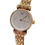 Emporio Armani Gianni Rose Gold Crystal Pave Watch AR11266 New Photo 1