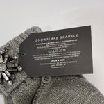 Victoria's Secret  Gray Fingerless Gloves with Embellishments Photo 4