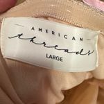 American Threads  Corset Top large lace floral festival Photo 3