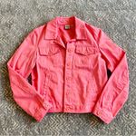 DKNY Vintage y2k CITY  barbie pink button up trucker denim jean jacket Photo 0