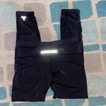 prAna  Black Full Length Leggings Zip Medium Photo 1