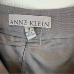 Anne Klein Vintage Gray Skirt Suit Blazer Pencil Skirt Platinum Size 12 NWT Photo 8