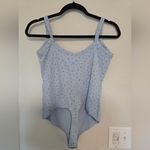 SKIMS  Light Blue Floral Bodysuit Photo 3