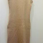 Women’s sleeveless midi dress size L beige/white Tan Size L Photo 6