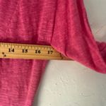 Poof Apparel Poof Y2k Pink Cardigan Lace Back Button Down Knit Sweater Top Large Fairy Photo 2