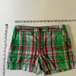 Polo Ralph Lauren Women’s Shorts Size 2 Plaid Print Green Photo 4