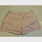 Loft Womens  Outlet Light Purple White Cotton  Shorts Size 8 Photo 1