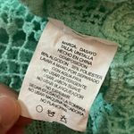 Dasayo Mint Green Crochet Lace Tiered Tank Top Cover Up Size undefined Photo 4