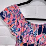 Lilly Pulitzer  Women's La Fortuna Ruffle Top Off Shoulder Photo 1