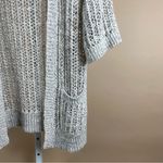 Free People  Womens XS Wool Blend Knit Oversized Slouchy Cardigan Shrug Beachy Photo 2