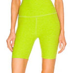 Beyond Yoga Spacedye High Waisted Biker Gym Short Matcha Lime Green Size XS Photo 0