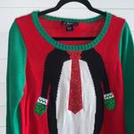 United States Sweaters Womens PENGUIN  Ugly Christmas Sweater Party Dress Sequin Animal Size‎ L Photo 2