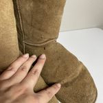 BEARPAW  Boots Emma Short Womens 10 Brown Suede Upper Wool Lined Winter Boots Photo 2