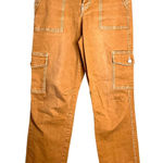 Dickies High Waisted Cargo Jeans Pants Womens Size 5/27 Brown Twill Photo 0