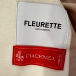 Fleurette Ari Double Breasted Wool Coat in Parchment 14 Photo 8