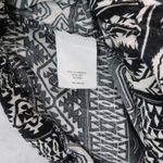 Adam Levine  Back Geometric Wide Leg Boho Pull On Elastic Lounge Pants Medium Photo 7