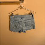 MOTHER Denim Mother x Candice Swanepoel Swooner Fray Shorts in The Angel with 100 Wings Photo 7