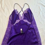 Victoria's Secret Victoria’s Secret low back purple slip dress Photo 2