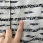 Alice + Olivia Linen Blend Shirt Dress Womens Small Boho Indie Chic Southwestern Photo 10