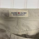 Vintage Sand Beige Cargo Pants High Waisted Khaki 31" waist Size 29 Photo 6