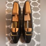 Salvatore Ferragamo  Black Leather Vintage  Women's Shoes made in Italy classic Photo 1