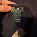 Ralph Lauren Lauren  NWT Women's Navy Blue Lambswool Blend Shawl Cape‎ Photo 4