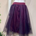 Windsor Purple Tulle Ballerina Poofy Skirt Photo 9
