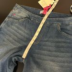 Pajama Jeans bootcut pull up elastic waist, medium wash blue, size S, NWT Blue Photo 4