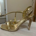Gold Heels Size 9 Photo 0
