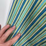 Vintage Copacabana petites size 22 striped Bermuda shorts Blue Photo 3