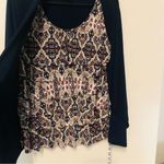 Naïf  long sleeve Blouse. Size: M. Color: Navy Blue Photo 2