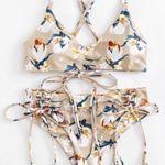 SheIn Self tie Floral bikini set Photo 0