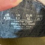 Dr. Scholl’s Pondering Leather Wooden Wedge Heels Sandals Shoes Women’s Size 8.5 Photo 8