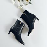 Nordstrom NEW  Arazio Kitten Heel Bootie Black Photo 9