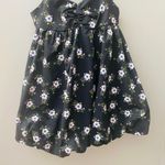 Free People  Bubble Mini Dress Black Sz XS Photo 4